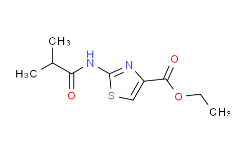 CAS No. 737822-96-7, ethyl 2-(isobutyramido)thiazole-4-carboxylate
