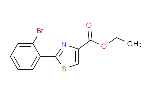 CAS No. 885278-78-4, ethyl 2-(2-bromophenyl)thiazole-4-carboxylate