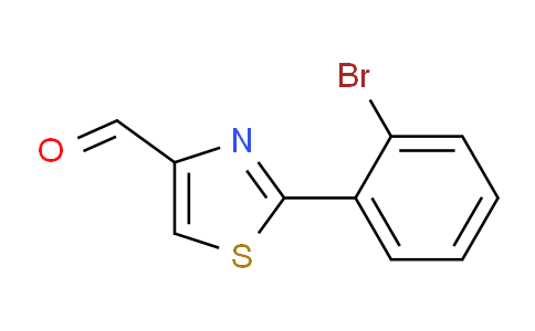 CAS No. 885279-14-1, 2-(2-bromophenyl)thiazole-4-carbaldehyde