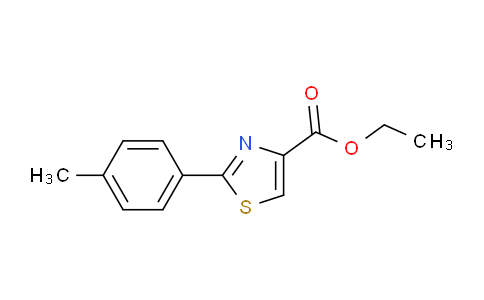 CAS No. 132089-32-8, ethyl 2-p-tolylthiazole-4-carboxylate