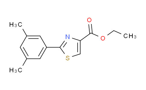 CAS No. 885278-63-7, ethyl 2-(3,5-dimethylphenyl)thiazole-4-carboxylate