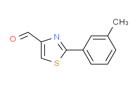 CAS No. 92422-79-2, 2-m-tolylthiazole-4-carbaldehyde