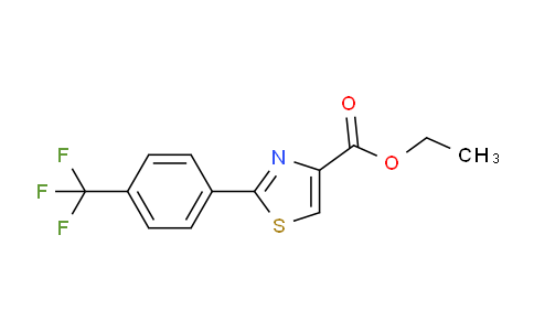 CAS No. 175204-88-3, ethyl 2-(4-(trifluoromethyl)phenyl)thiazole-4-carboxylate
