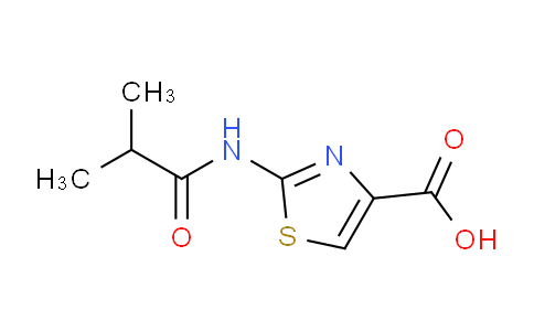 CAS No. 1082130-43-5, 2-(isobutyramido)thiazole-4-carboxylic acid
