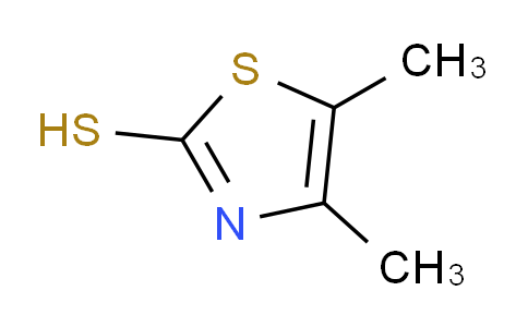 CAS No. 5351-51-9, 4,5-dimethylthiazole-2-thiol