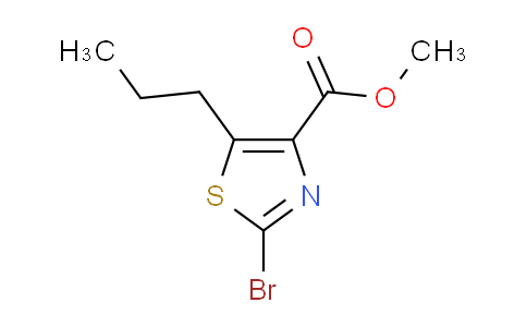CAS No. 1120214-96-1, methyl 2-bromo-5-propylthiazole-4-carboxylate