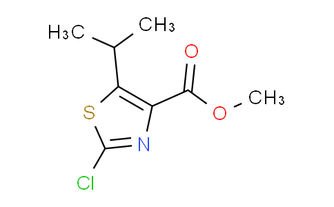 CAS No. 81569-27-9, methyl 2-chloro-5-isopropylthiazole-4-carboxylate