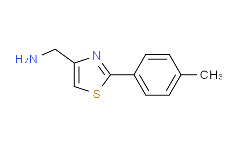 CAS No. 89152-86-3, (2-(p-tolyl)thiazol-4-yl)methanamine