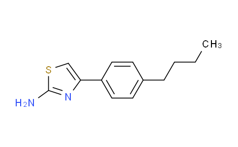 CAS No. 350997-72-7, 4-(4-butylphenyl)-1,3-thiazol-2-amine