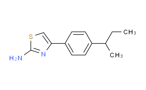 CAS No. 351982-40-6, 4-(4-sec-butylphenyl)-1,3-thiazol-2-amine