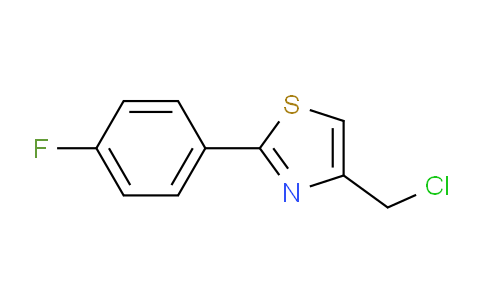 CAS No. 113264-13-4, 4-(chloromethyl)-2-(4-fluorophenyl)-1,3-thiazole