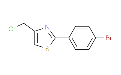 CAS No. 35199-19-0, 2-(4-bromophenyl)-4-(chloromethyl)-1,3-thiazole
