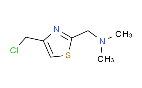 CAS No. 82586-71-8, N-{[4-(chloromethyl)-1,3-thiazol-2-yl]methyl}-N,N-dimethylamine