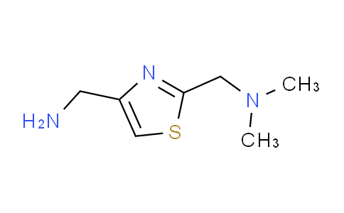 CAS No. 1158234-43-5, N-{[4-(aminomethyl)-1,3-thiazol-2-yl]methyl}-N,N-dimethylamine