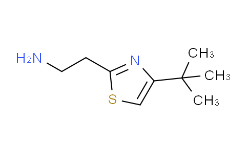 CAS No. 642081-26-3, 2-[4-(tert-Butyl)-2-thiazolyl]ethanamine