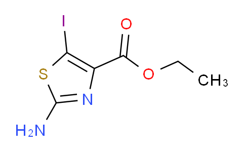 CAS No. 860646-12-4, Ethyl 2-Amino-5-iodothiazole-4-carboxylate