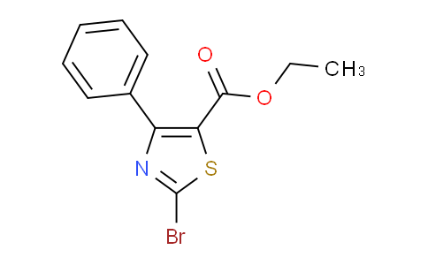 CAS No. 177328-30-2, ethyl 2-bromo-4-phenylthiazole-5-carboxylate