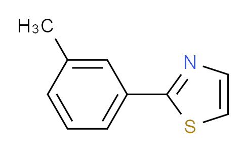 CAS No. 42156-13-8, 2-(m-tolyl)thiazole