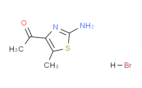 CAS No. 59543-74-7, 1-(2-amino-5-methylthiazol-4-yl)ethan-1-one hydrobromide