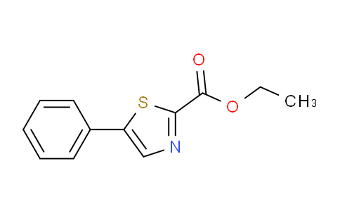 CAS No. 58333-72-5, ethyl 5-phenylthiazole-2-carboxylate