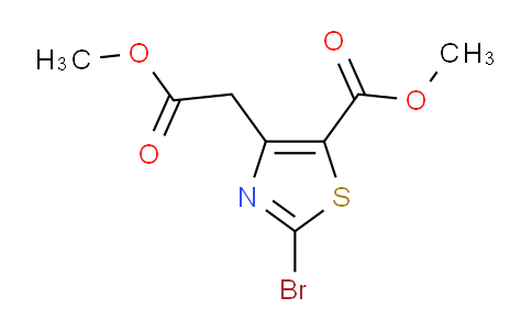 CAS No. 365996-71-0, methyl 2-bromo-4-(2-methoxy-2-oxoethyl)thiazole-5-carboxylate