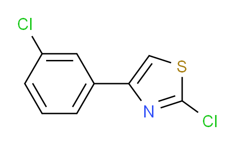 CAS No. 42444-98-4, 2-chloro-4-(3-chlorophenyl)thiazole