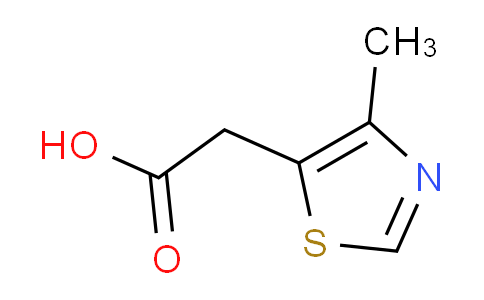 CAS No. 5255-33-4, 2-(4-methylthiazol-5-yl)acetic acid