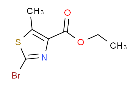 CAS No. 56355-62-5, ethyl 2-bromo-5-methylthiazole-4-carboxylate