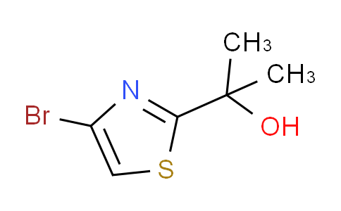CAS No. 761447-63-6, 2-(4-bromothiazol-2-yl)propan-2-ol