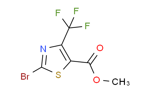 CAS No. 79247-82-8, methyl 2-bromo-4-(trifluoromethyl)thiazole-5-carboxylate
