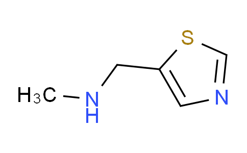 CAS No. 933751-05-4, N-methyl-1-(thiazol-5-yl)methanamine
