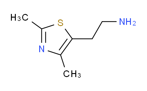 CAS No. 142437-68-1, 2-(2,4-dimethylthiazol-5-yl)ethan-1-amine