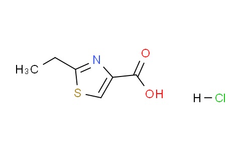 CAS No. 1646152-52-4, 2-ethylthiazole-4-carboxylic acid hydrochloride