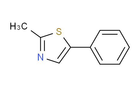 CAS No. 19968-60-6, 2-methyl-5-phenylthiazole