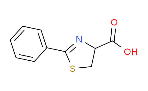 CAS No. 19983-15-4, 2-phenyl-4,5-dihydrothiazole-4-carboxylic acid