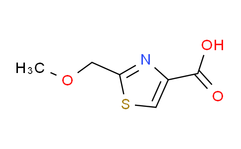 CAS No. 1086380-07-5, 2-(methoxymethyl)thiazole-4-carboxylic acid