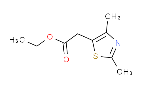 CAS No. 405921-41-7, ethyl 2-(2,4-dimethylthiazol-5-yl)acetate