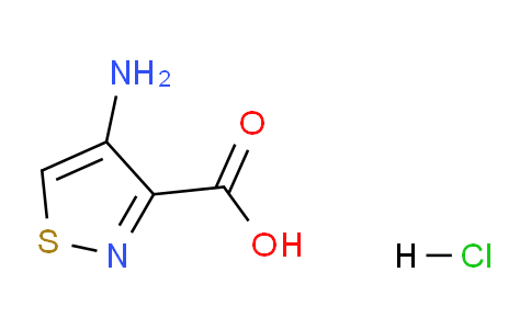 CAS No. 72632-94-1, 4-aminoisothiazole-3-carboxylic acid hydrochloride