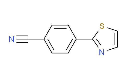 CAS No. 672324-84-4, 4-(thiazol-2-yl)benzonitrile