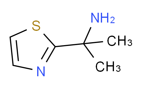CAS No. 1082393-38-1, 2-(thiazol-2-yl)propan-2-amine