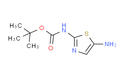 CAS No. 1196155-57-3, tert-Butyl (5-aminothiazol-2-yl)carbamate