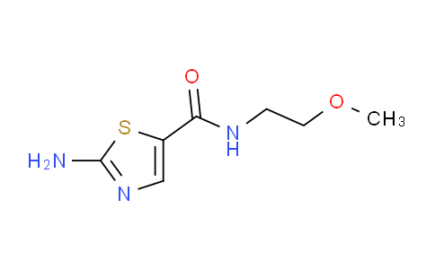 CAS No. 1285229-48-2, 2-amino-N-(2-methoxyethyl)thiazole-5-carboxamide