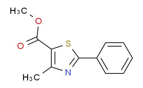 CAS No. 189271-66-7, methyl 4-methyl-2-phenylthiazole-5-carboxylate