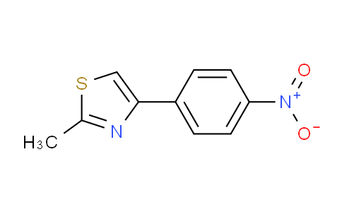 CAS No. 33102-81-7, 2-Methyl-4-(4-nitrophenyl)-1,3-thiazole