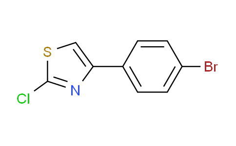 CAS No. 3884-33-1, 4-(4-bromophenyl)-2-chlorothiazole