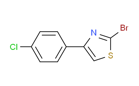 CAS No. 39564-86-8, 2-Bromo-4-(4-chlorophenyl)thiazole