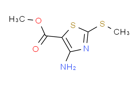 CAS No. 60093-05-2, Methyl 4-amino-2-(methylthio)-thiazole-5-carboxylate