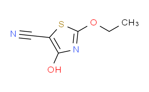 CAS No. 59965-53-6, 2-Ethoxy-4-hydroxythiazole-5-carbonitrile