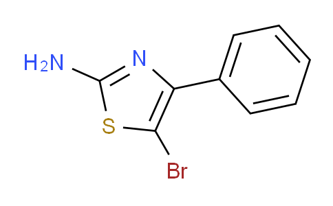 CAS No. 61954-82-3, 5-bromo-4-phenylthiazol-2-amine