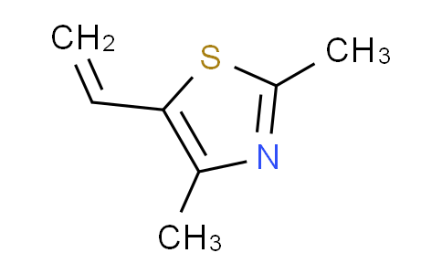 CAS No. 65505-18-2, 2,4-Dimethyl-5-vinylthiazole